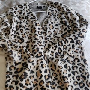 Leopard Print Cardigan